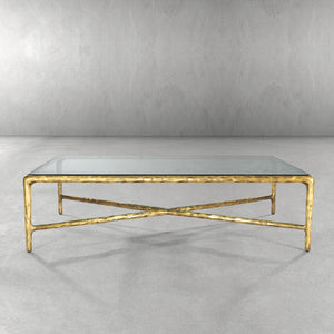 Thaddeus Square Glass Coffee Table