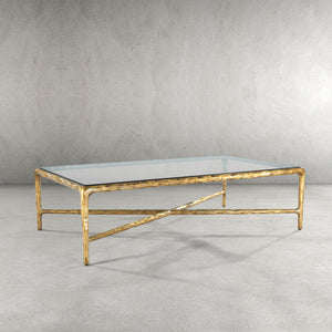 Thaddeus Square Glass Coffee Table
