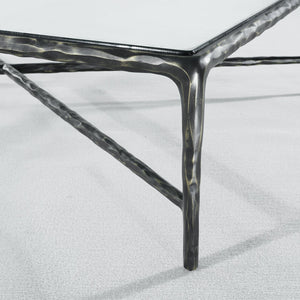 Thaddeus Square Glass Coffee Table