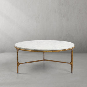 Thaddeus Marble Round Coffee Table