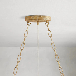 Fiore 8-Light Linear Crystal Floral Chandelier Solid Iron Finish