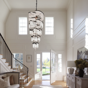 Galy Flow Crystal Chandelier
