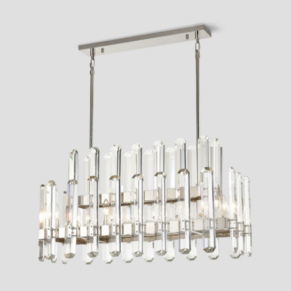 Bronte Crystal Linear Chandelier
