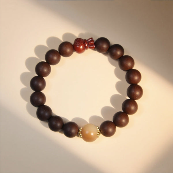 Coffee Agate Healing Energy Herbal Bracelet