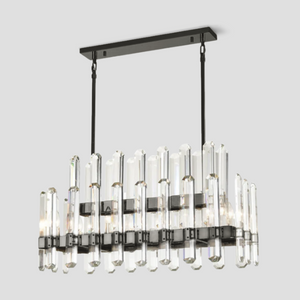 Bronte Crystal Linear Chandelier