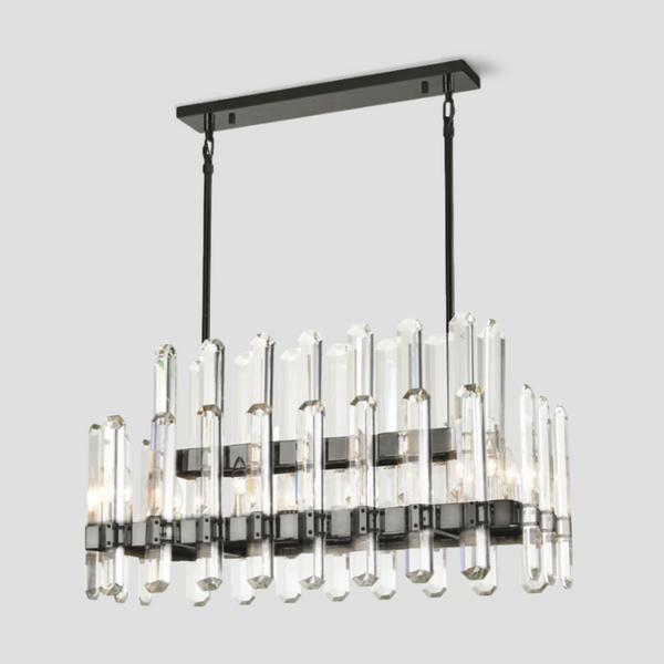 Bronte Crystal Linear Chandelier