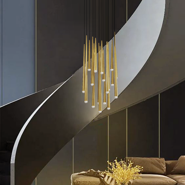 Aquite Round Tubular Pendant