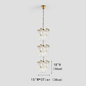 Galy Flow Crystal Chandelier
