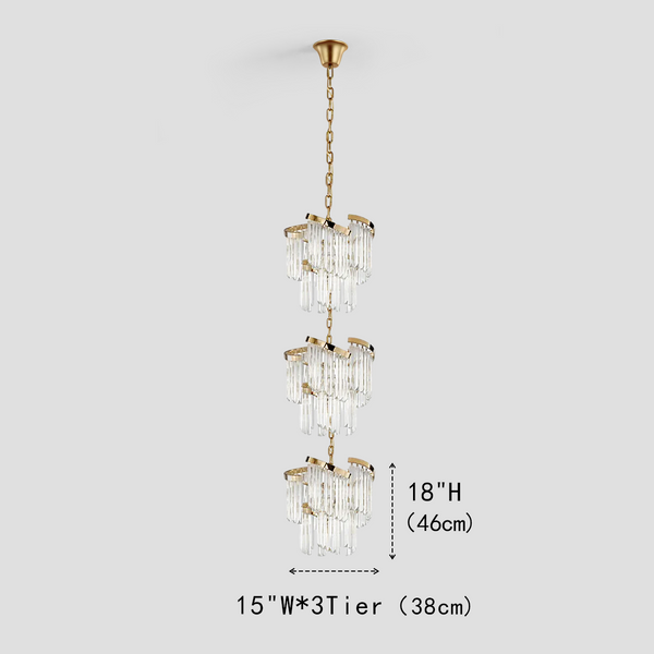 Galy Flow Crystal Chandelier