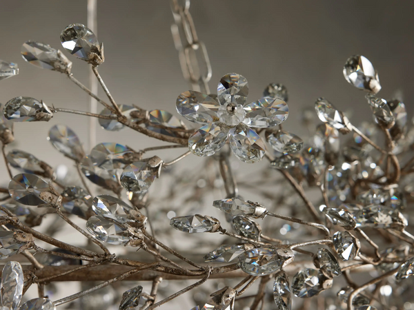 Fiore Crown Crystal Chandelier