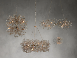 Fiore Crown Crystal Chandelier