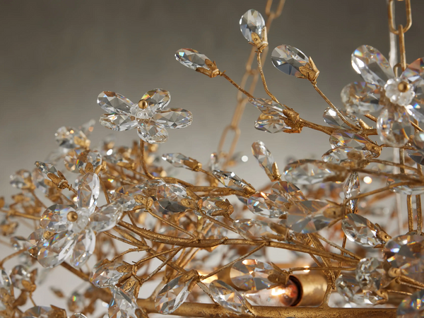 Fiore Crown Crystal Chandelier