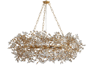 Fiore Crown Crystal Chandelier