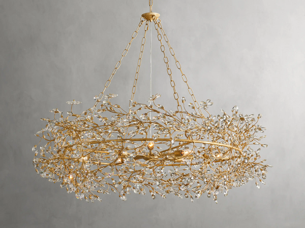 Fiore Crown Crystal Chandelier