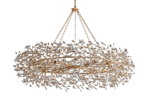Fiore Crown Crystal Chandelier