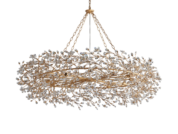 Fiore Crown Crystal Chandelier