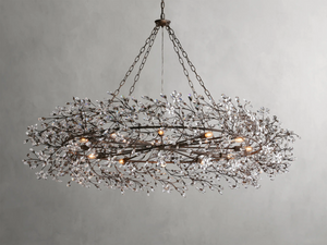Fiore Crown Crystal Chandelier