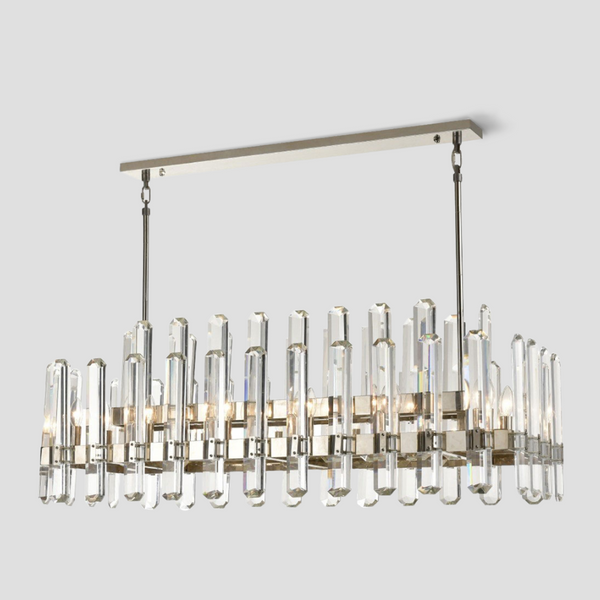 Bronte Crystal Linear Chandelier