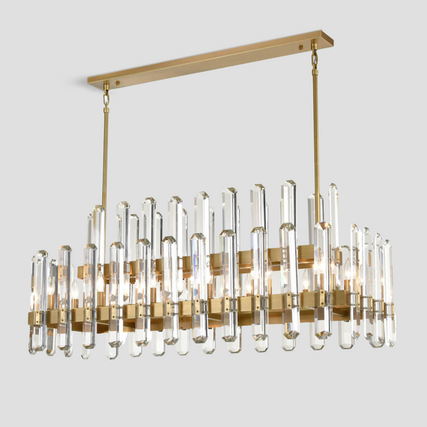 Bronte Crystal Linear Chandelier