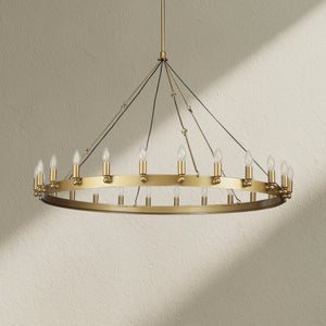 Camine Vintage Round Chandelier