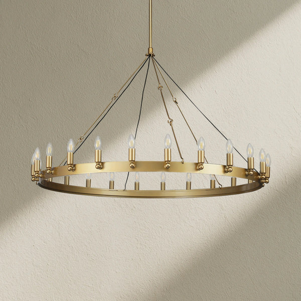 Camine Vintage Round Chandelier