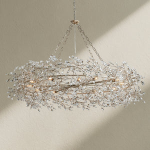 Fiore Crown Crystal Chandelier