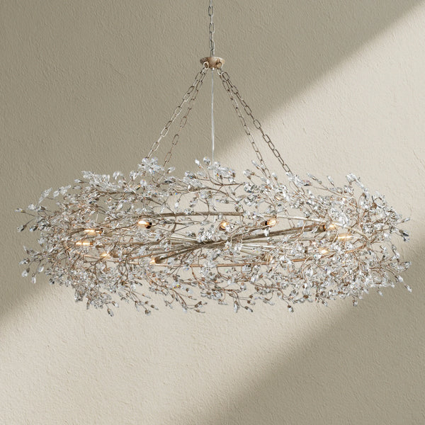 Fiore Crown Crystal Chandelier