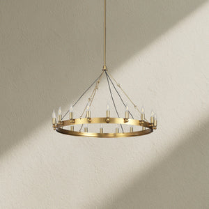 Camine Vintage Round Chandelier