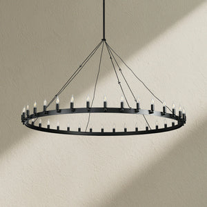 Camine Vintage Round Chandelier