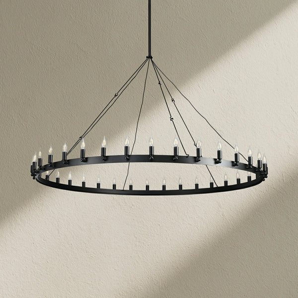 Camine Vintage Round Chandelier