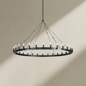 Camine Vintage Round Chandelier