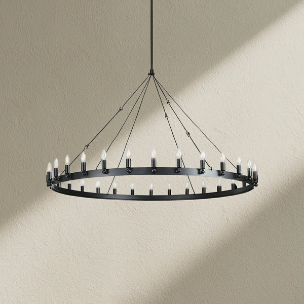 Camine Vintage Round Chandelier