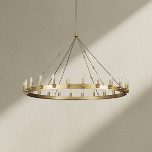Camine Vintage Round Chandelier