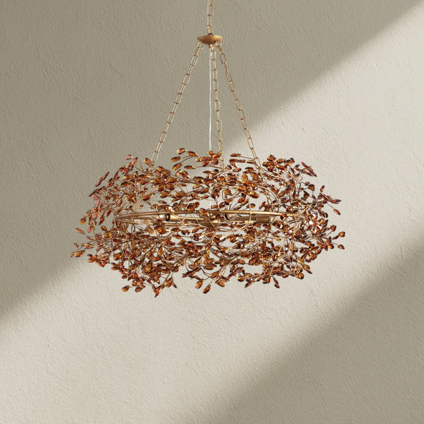 Fiore Crown Crystal Chandelier