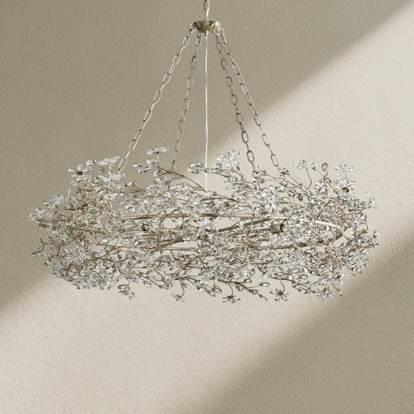 Fiore Crown Crystal Chandelier