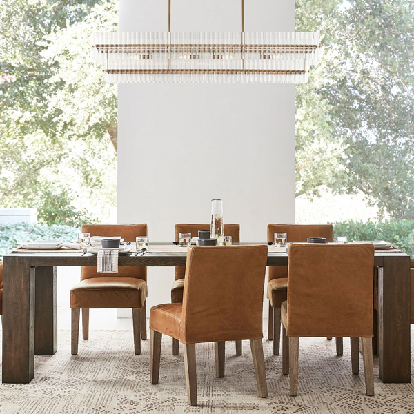 Molly Crystal Linear Chandelier