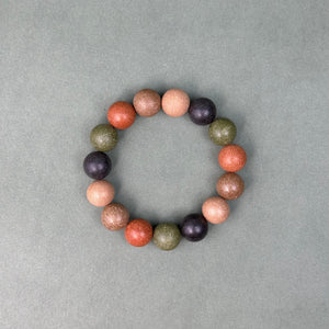 Five Elements Pure Bead Bracelet | Emotional Balance & Natural Energy