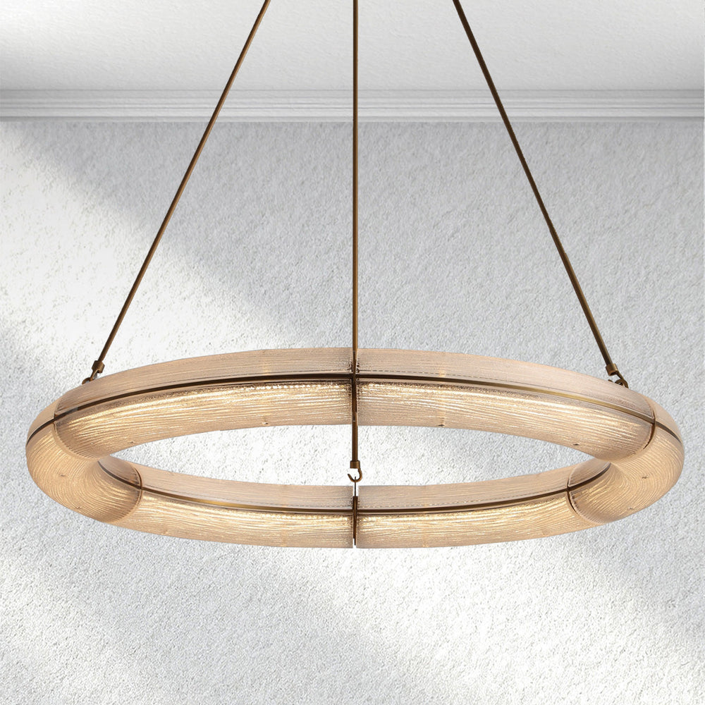 Yrhhome Eclipse Round Chandelier
