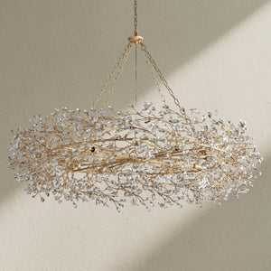 Fiore Crown Crystal Chandelier