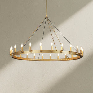 Camine Vintage Round Chandelier
