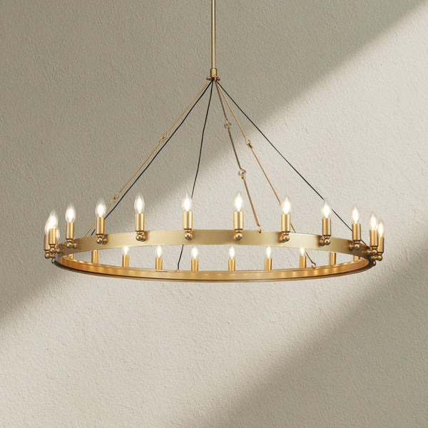 Camine Vintage Round Chandelier