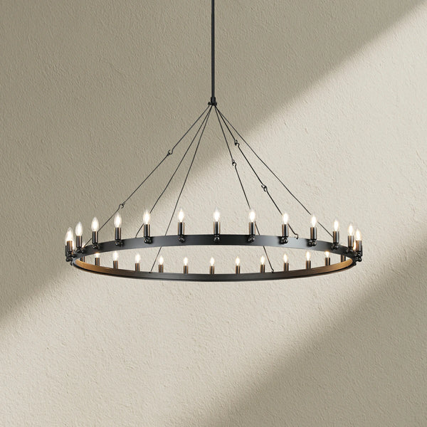 Camine Vintage Round Chandelier