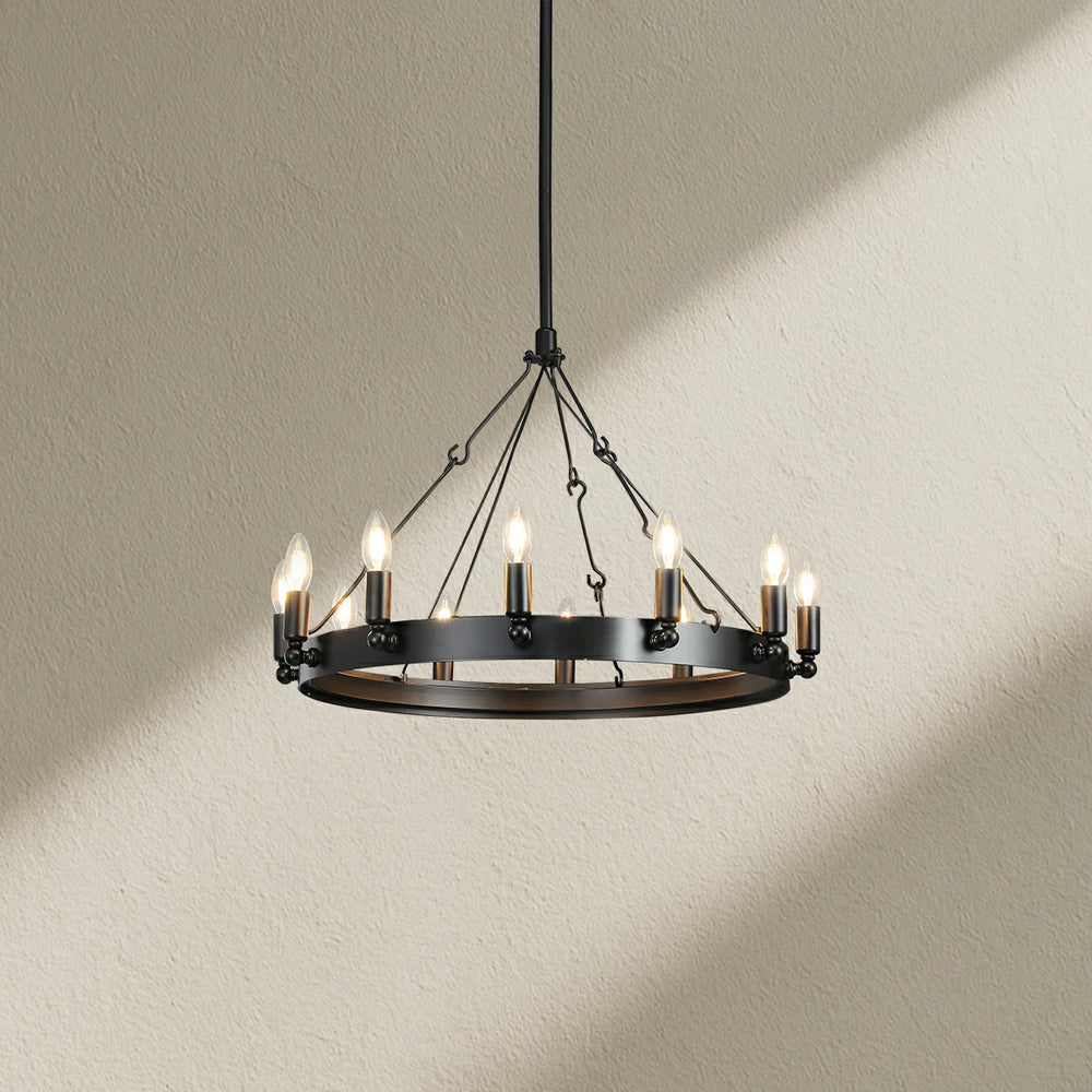 Camine Vintage Round Chandelier