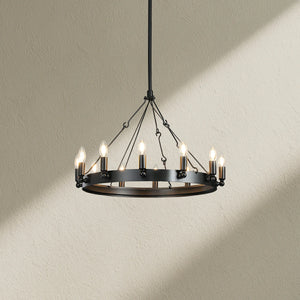 Camine Vintage Round Chandelier