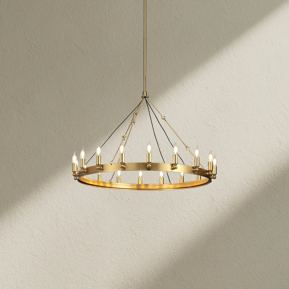 Camine Vintage Round Chandelier