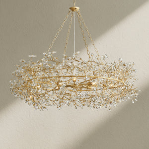 Fiore Crown Crystal Chandelier