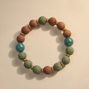 Blessings & Emotional Balance - Five Elements Agate Energy Bracelet