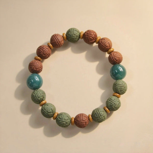 Blessings & Emotional Balance - Five Elements Agate Energy Bracelet