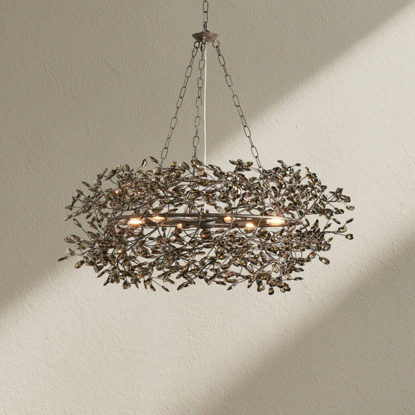 Fiore Crown Crystal Chandelier