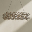 Fiore Oval Crystal Chandelier